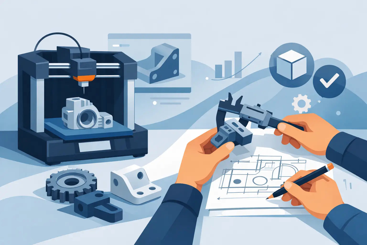 Funktionale 3D-Druck-Bauteile richtig planen
